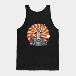 Inspecting Laughs Movie Moments With Inspector Gadget Tank Top